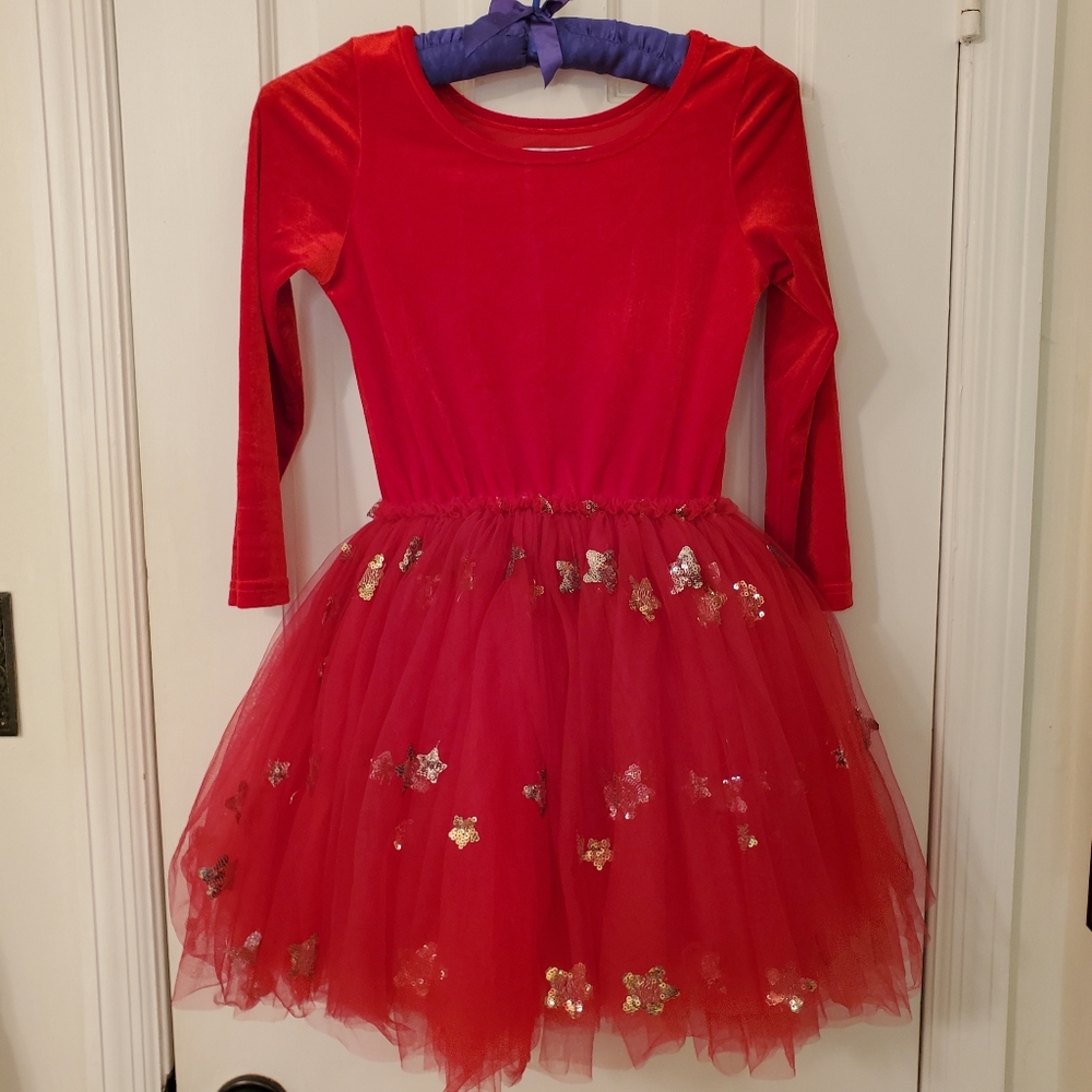 Only Little Once Red tutu dress